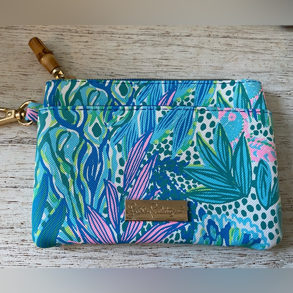 LILLY PULITZER ZIPPERED WALLET
